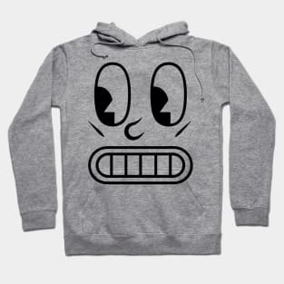 Black Surprise Emoji Hoodie